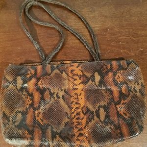 Vintage Falor Genuine Leather Handbag